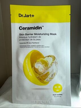 5/$60 Dr.Jart+ Ceramidin Skin Barrier Hydrating Face Mask Shet Mask